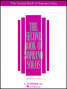 Second Book of Solos Vocal Solo & Collections sheet music cover